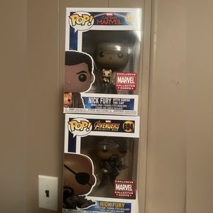 Nick Fury funko bundle